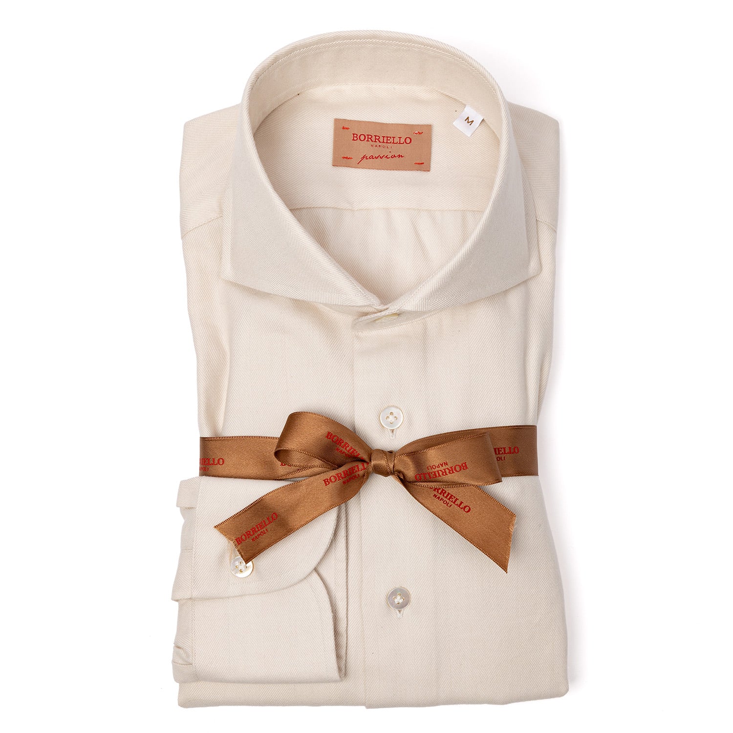 Sports Shirt "Cash-Bone" made from fine luxury Flannel - Linea Passion